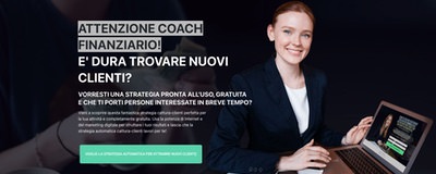 Funnel marketing coach finanziario che si occupa di formazione nel settore degli investimenti Funnel marketing per coach finanziario