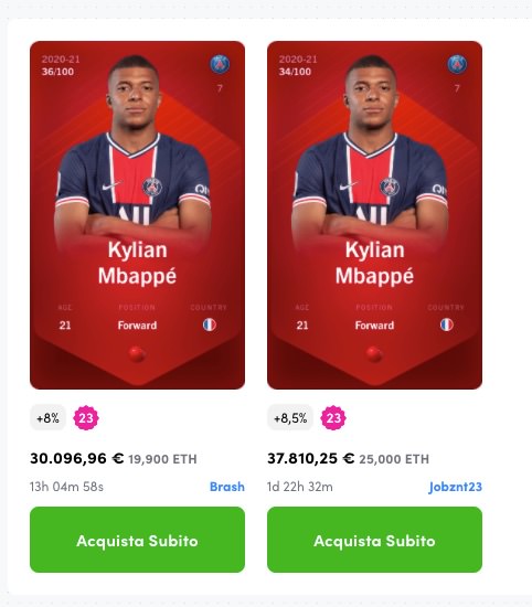 Sorare Mbappè