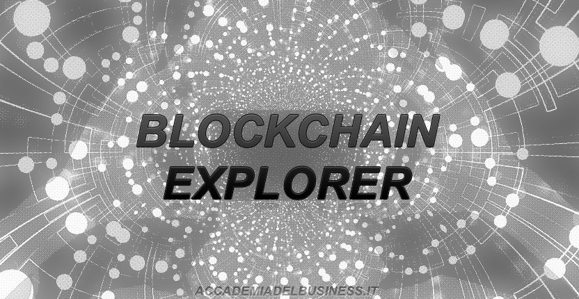 Blockchain Explorer: cos'è la blockchain Blockchain Explorer