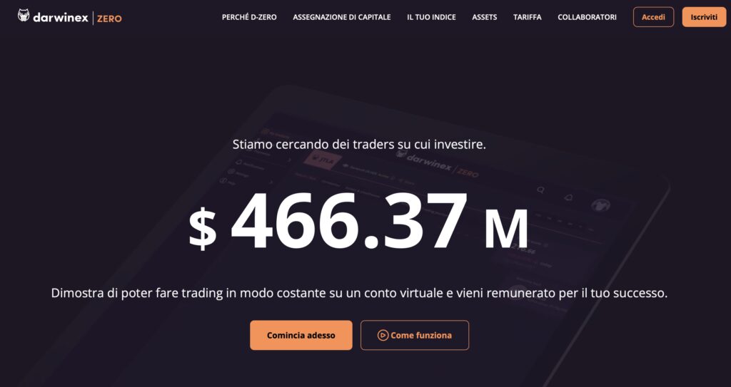 Darwinex Zero come funziona